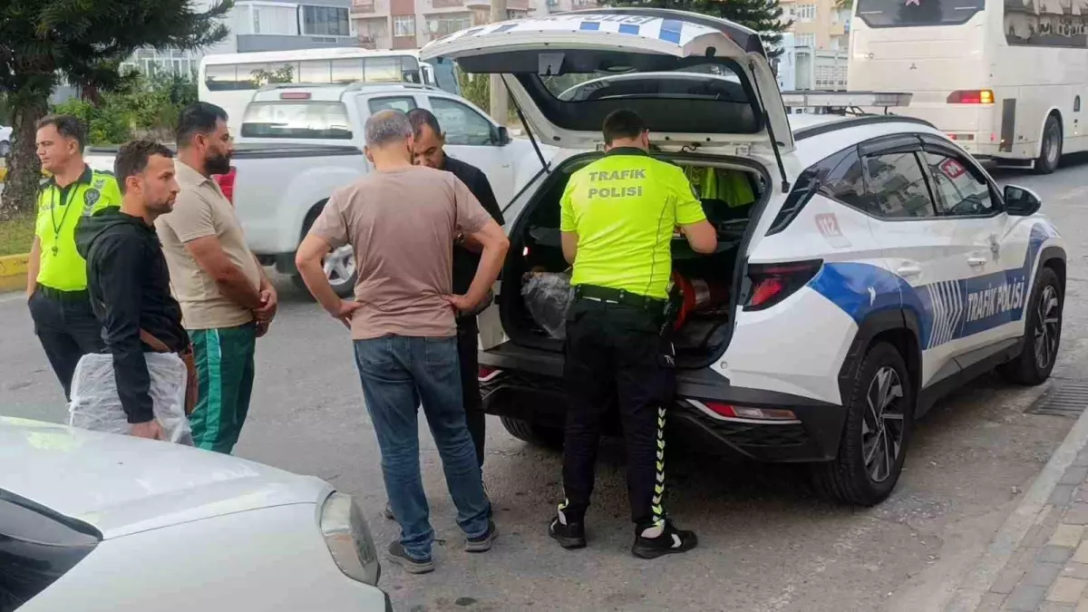 Antalya'da Ehliyetsiz Motosiklet Sürücüsüne Ceza