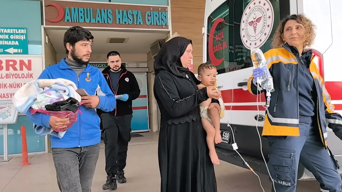 Bursa'da Ateşe Düşen 1,5 Yaşındaki Bebek Yaralandı