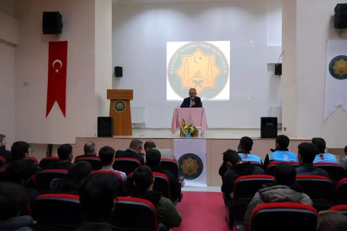 İmam Hatipliler Haftası'nda Bayburt'ta Öğrencilerle Bir Araya Gelindi