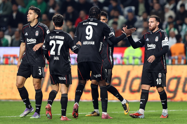 Beşiktaş achieved victory with 2 goals in the challenging away match against Konyaspor