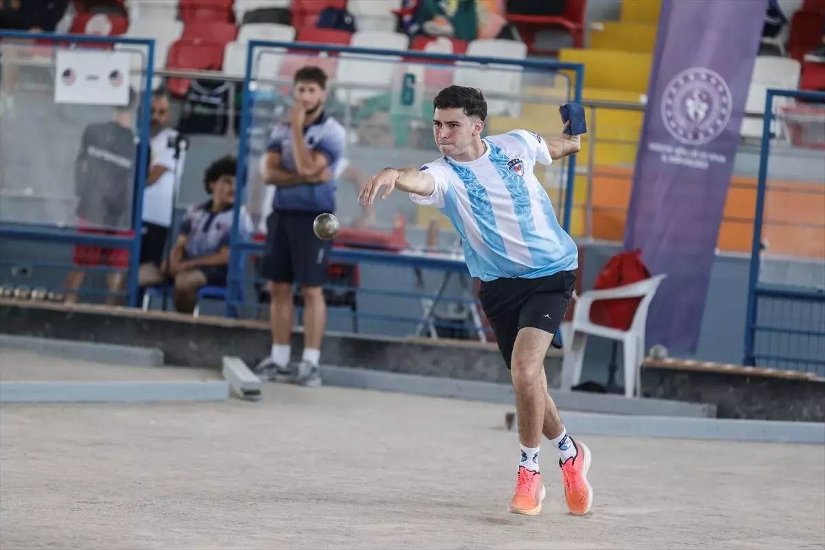 Boccede Dünya Ümitler ve Gençler Volo Şampiyonası Mersin'de Başladı