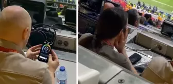 Desibel ölçümü yapan Norveçli gazeteciler Galatasaray taraftarının gazabına uğradı