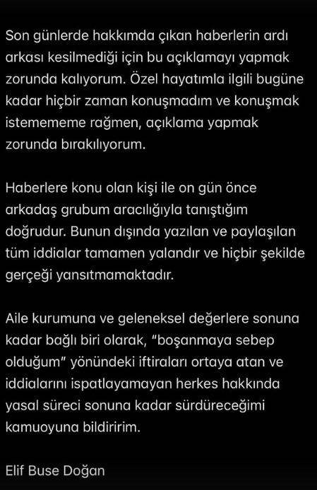 Did Ebru Gündeş's marriage end due to infidelity? A statement came after the allegations.
