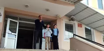 Erzincan'da ilkokul öğrencilerinin çevre duyarlılığı güvenlik kamerasında