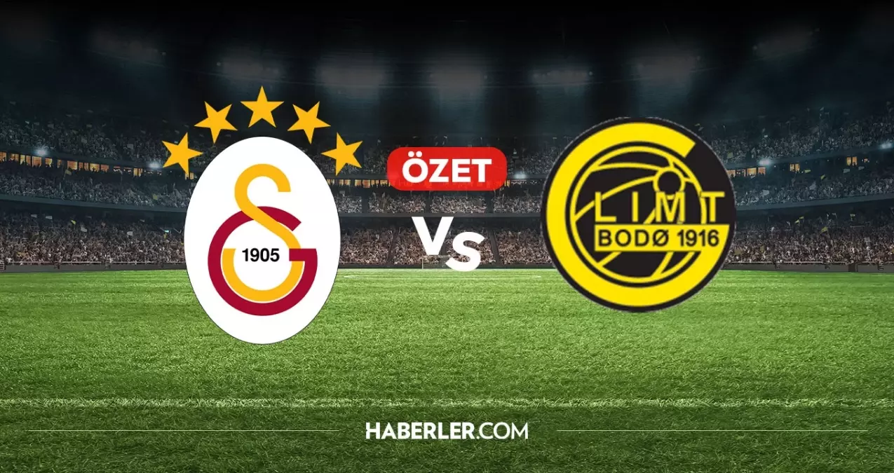 Galatasaray Bodo Glimt maç özeti ve golleri! (VİDEO) Galatasaray Bodo Glimt golleri izle! Golleri kim attı, maç kaç kaç bitti?