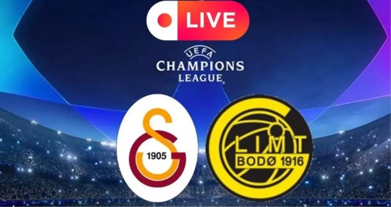 Galatasaray Bodo/Glimt maçını hangi kanal verecek? Galatasaray Bodo Glimt maçı nereden izlenir? Galatasaray Bodo Glimt CANLI (ŞİFRESİZ) İZLE!