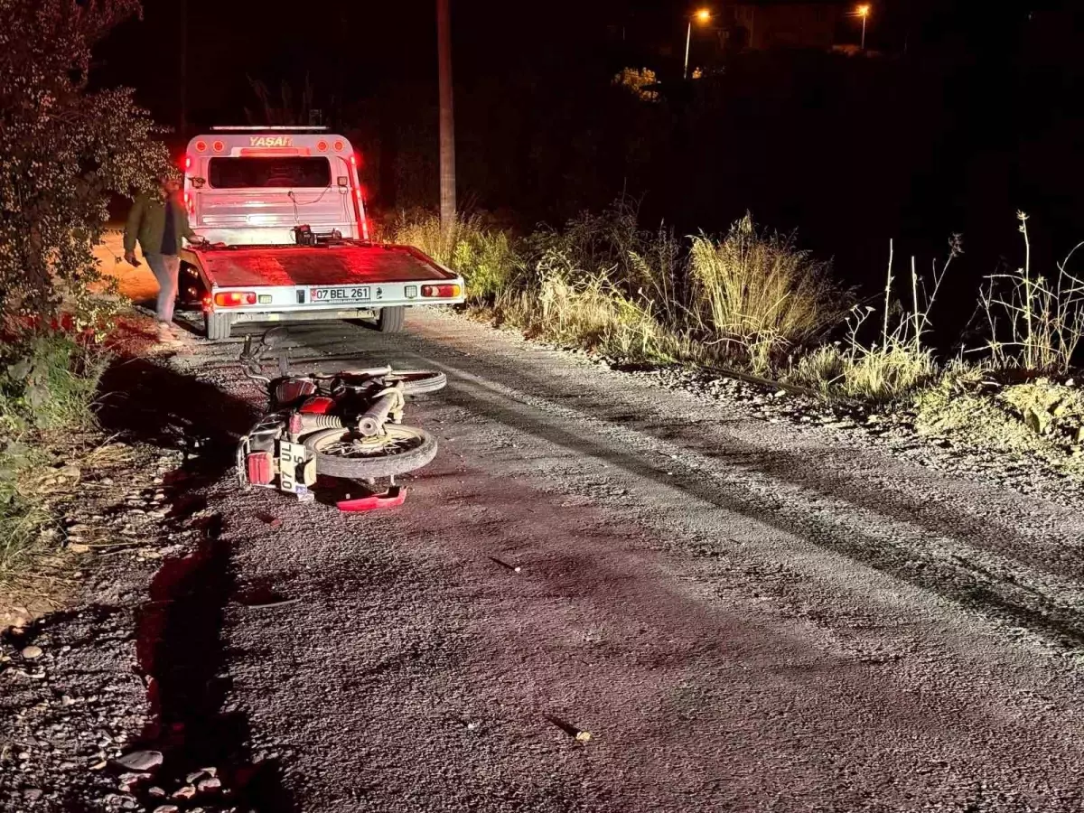 Antalya'da Motosiklet Kazası: Sürücü Alkollü