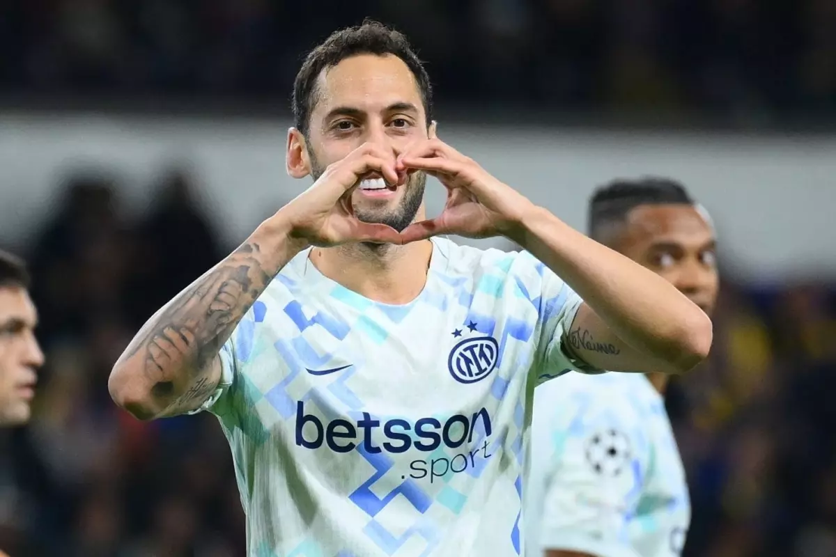 Hakan da boş geçmedi! Inter Galatasaray'ın rakibine deplasmanda gol oldu yağdı