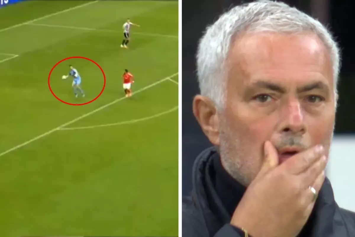 Herkesin ağzı açık kaldı! Mourinho'yu bitiren asist
