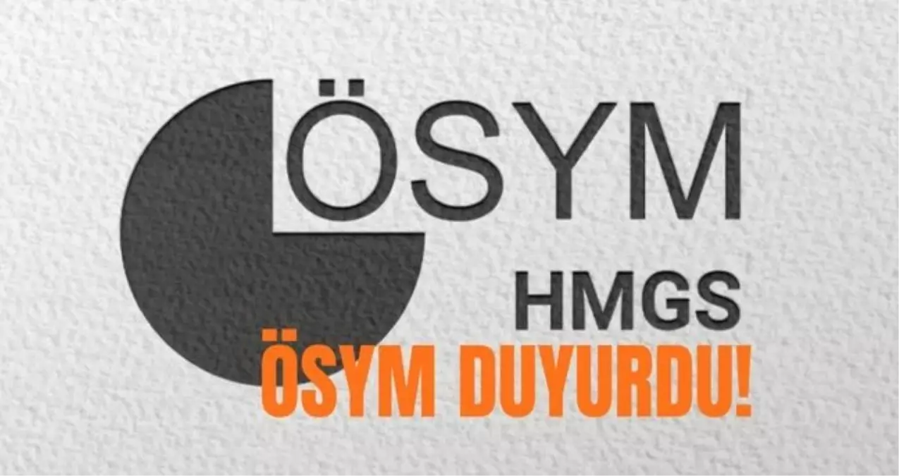 HMGS SINAV SONUÇLARI 2025: HMGS sonuçları açıklandı mı? HMGS sonuçları ne zaman, saat kaçta açıklanacak?