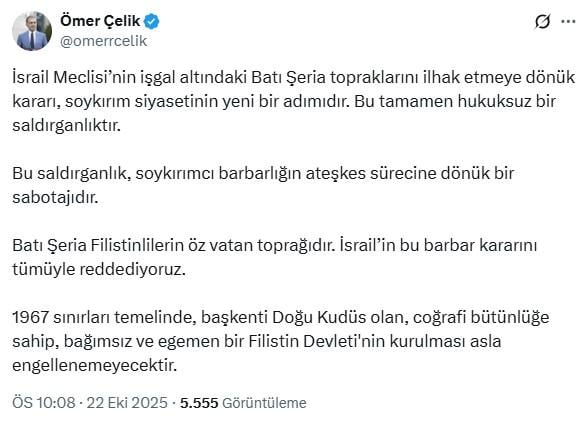israil in bati seria kararina turkiye den pes 19175768 8195 m