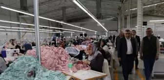 Merzifon Kaymakamı Karaaslan, OSB'yi Ziyaret Etti