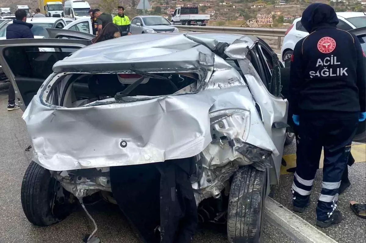 Kırıkkale'de Trafik Kazası: 4 Yaralı