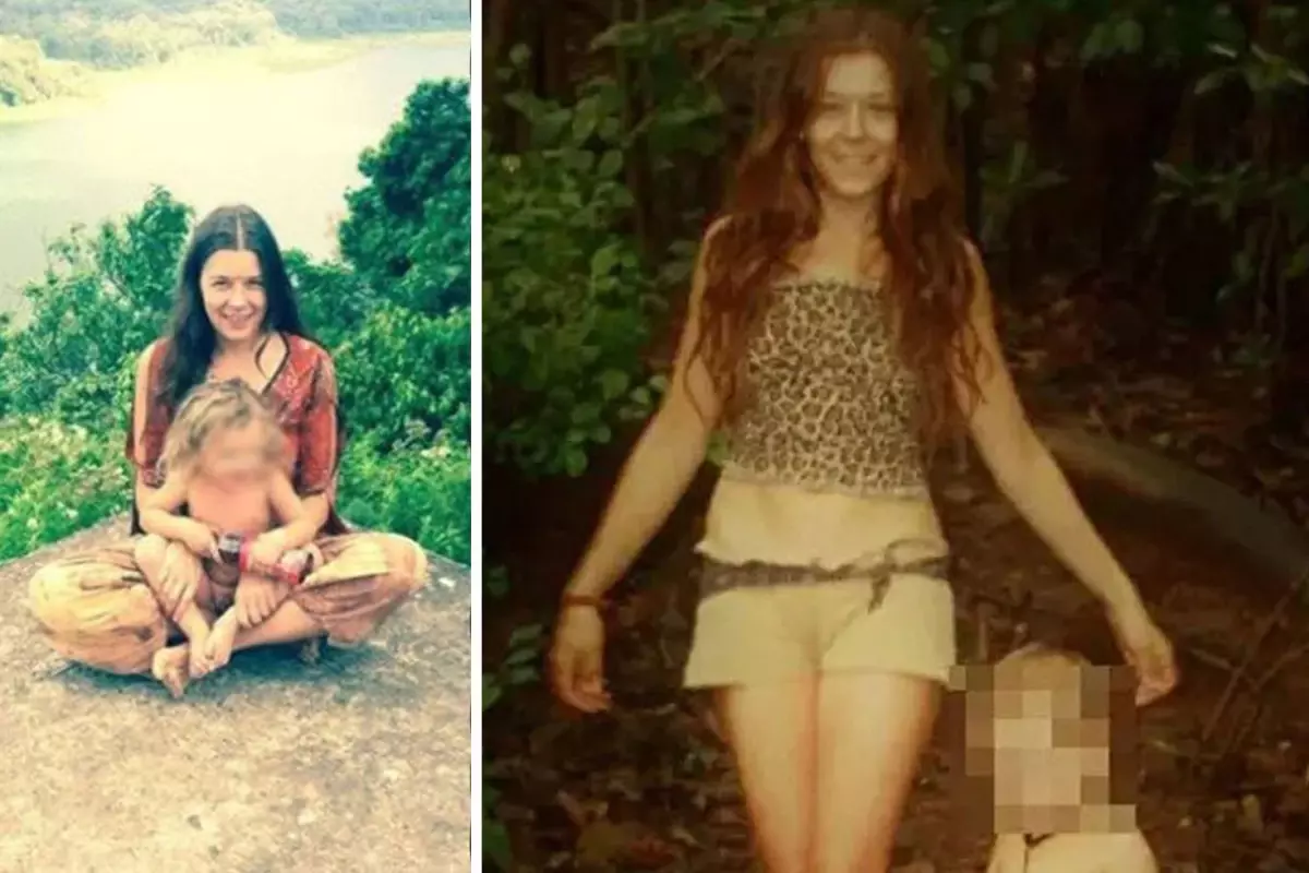 Rus kadın, 2 küçük çocuğuyla birlikte 8 yıl Hindistan'daki mağarada yaşadı