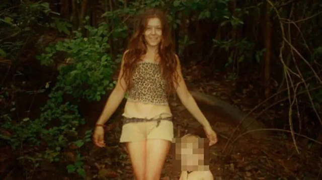 The Russian woman lived in a cave in India with her two small children for 8 years
