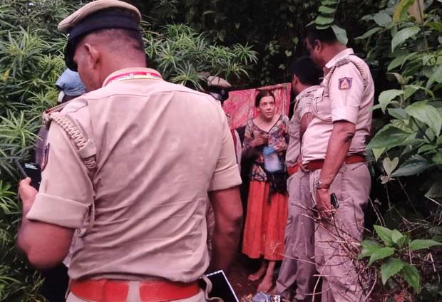 The Russian woman lived in a cave in India with her two small children for 8 years
