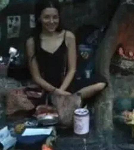 The Russian woman lived in a cave in India with her two small children for 8 years