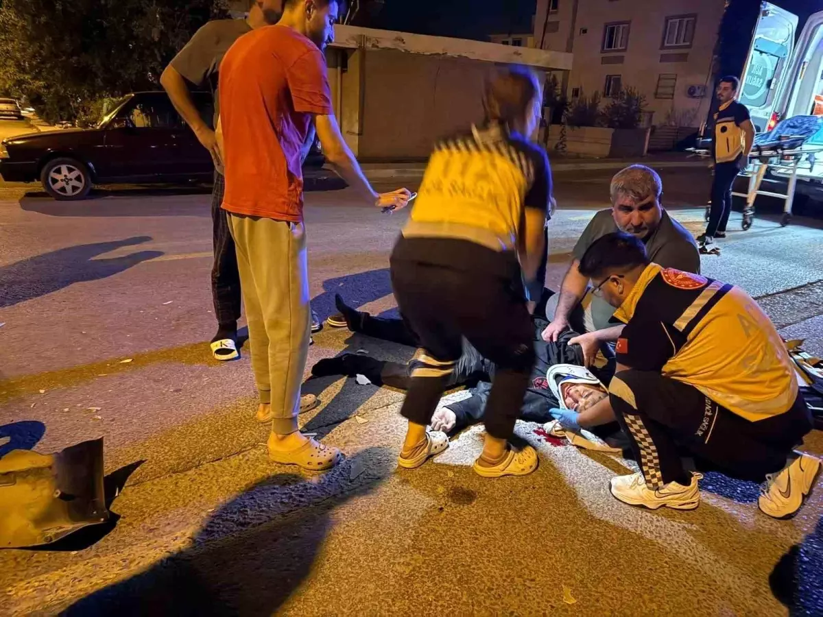 Mersin Tarsus'ta Motosiklet Kazası: 3 Yaralı