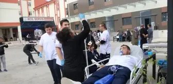 Taşova Devlet Hastanesi'nde Deprem ve Yangın Tatbikatı Yapıldı