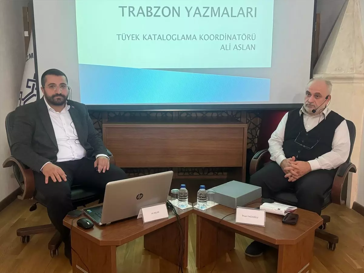 Trabzon Yazma Eser Koleksiyonu Tanıtıldı