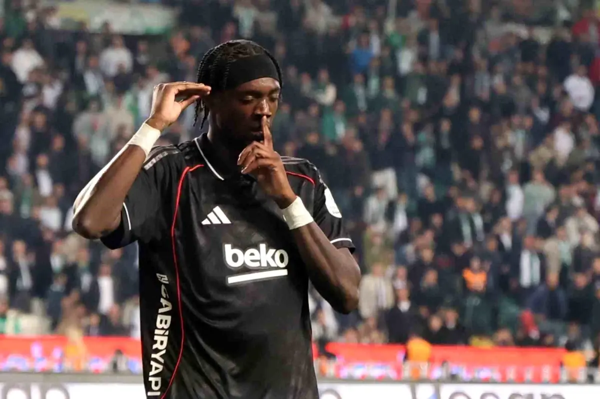 Konyaspor, Beşiktaş'a 2-0 Mağlup Oldu