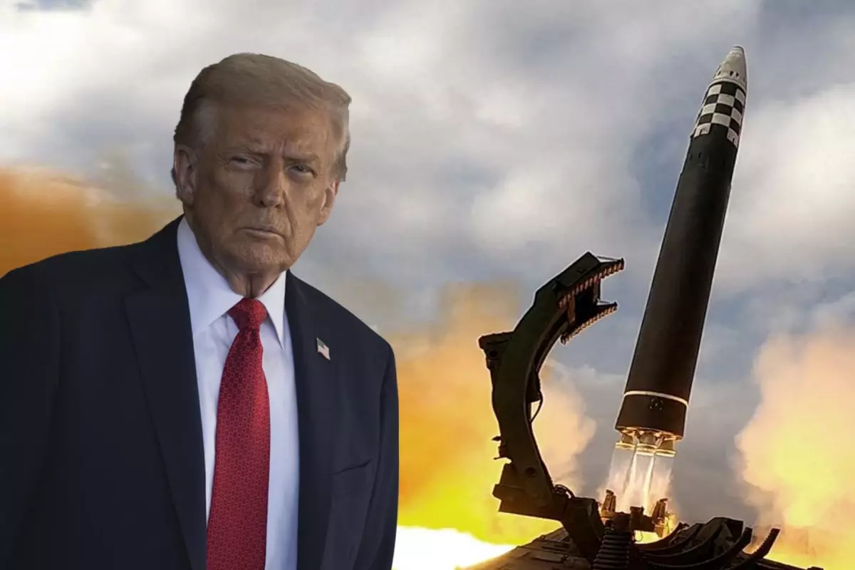 Trump'ın ziyareti gerilimi tavan yaptırdı! Füzeler peş peşe fırlatıldı