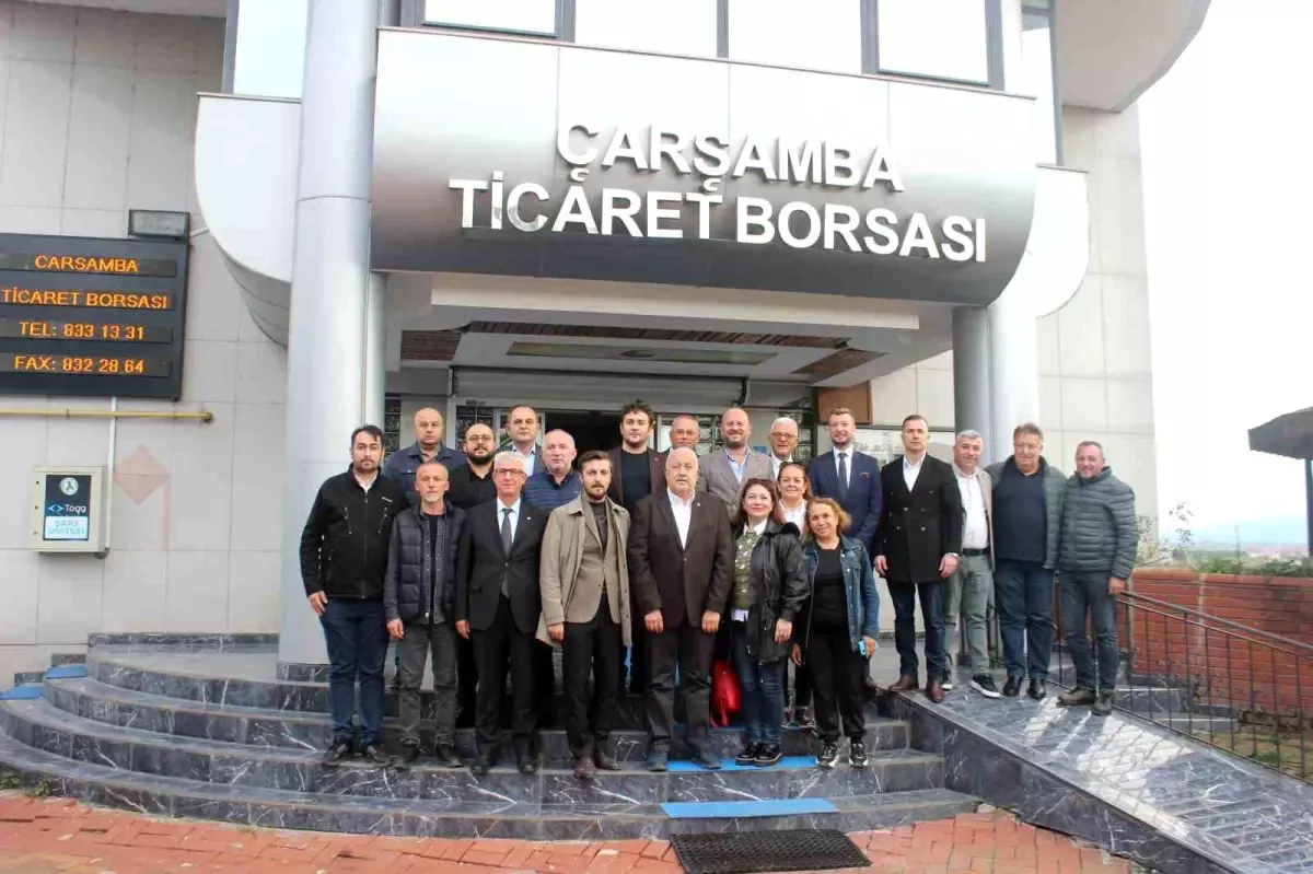 Çarşamba Ticaret Borsası İş Birliği İle Ekonomik Potansiyelini Artırmayı Hedefliyor