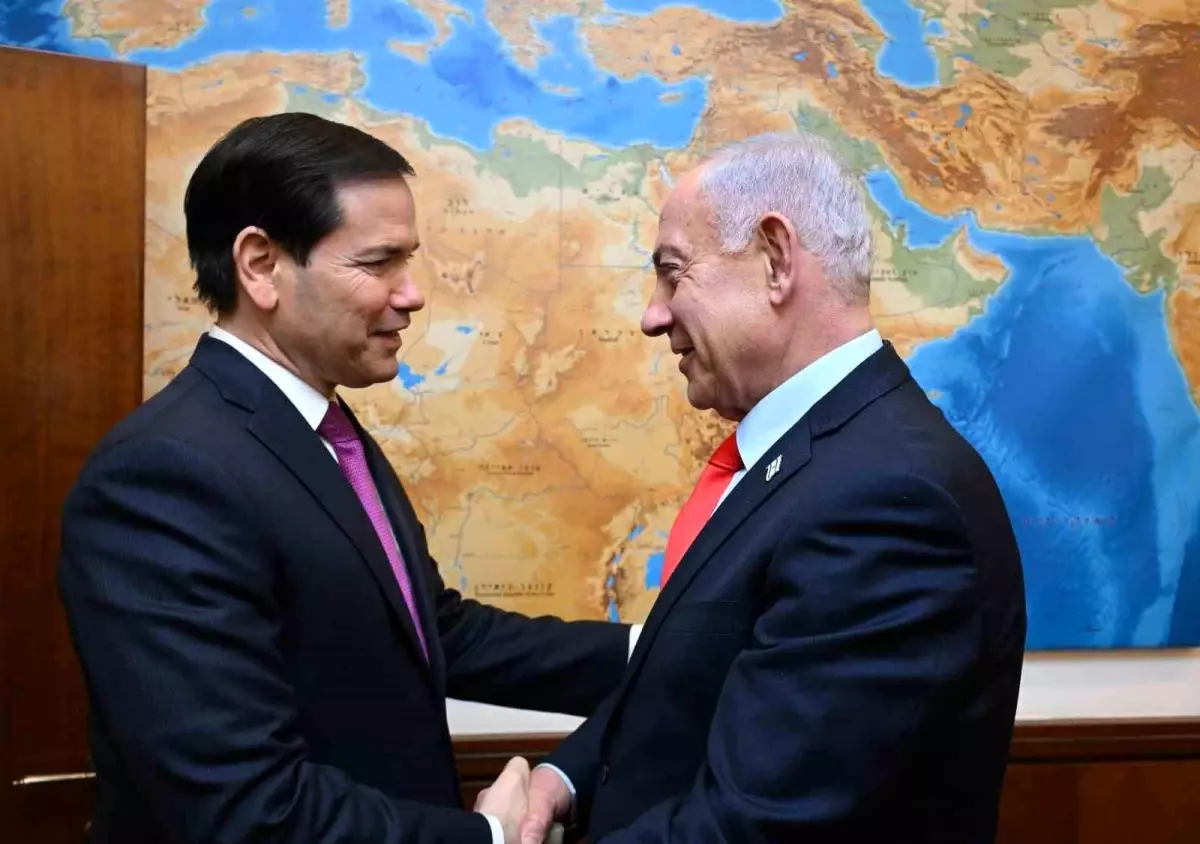 Rubio ve Netanyahu'dan Gazze Ateşkesine İyimser Yaklaşım