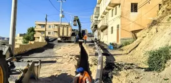 Mardin Artuklu'da Altyapı Çalışmaları Devam Ediyor