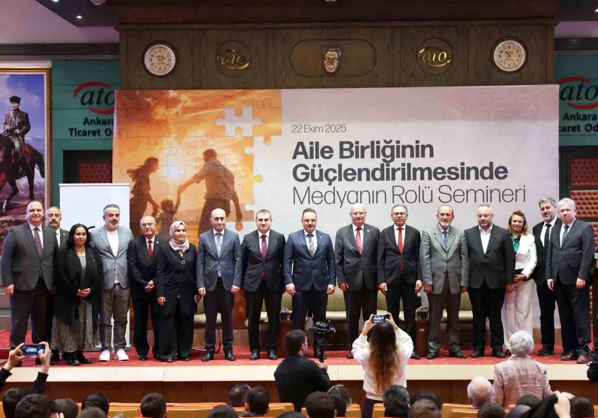 ATO Başkanı Baran: 'Güçlü aile olmadan, güçlü Türkiye olmaz'