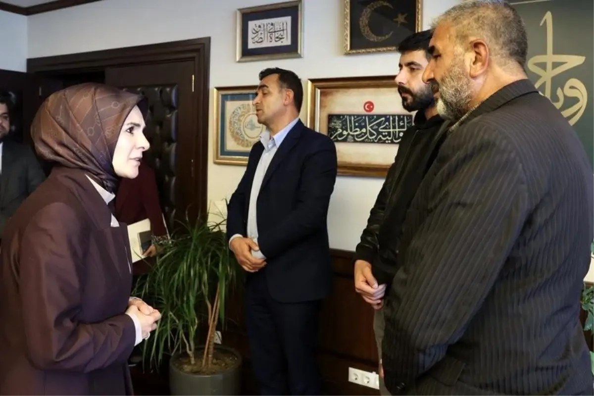 Bakan Göktaş, Rojin'in Babası ile Bir Araya Geldi