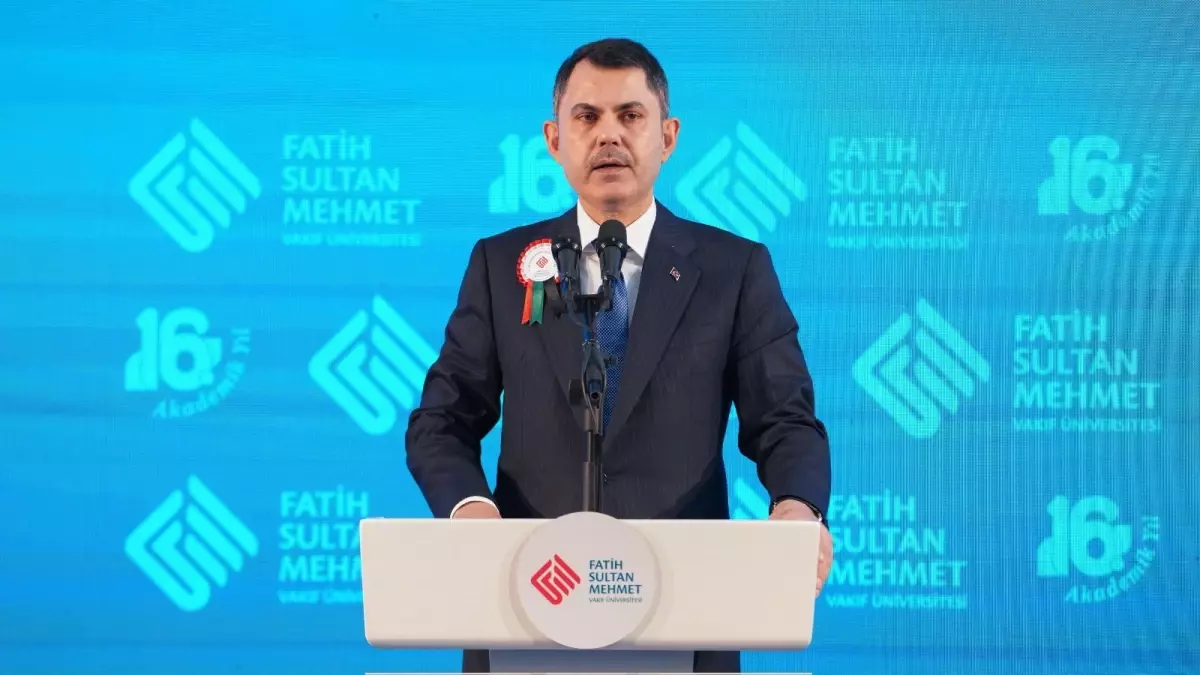 Çevre Bakanı Kurum: Yarın 500 bin sosyal konut projesi açıklanacak