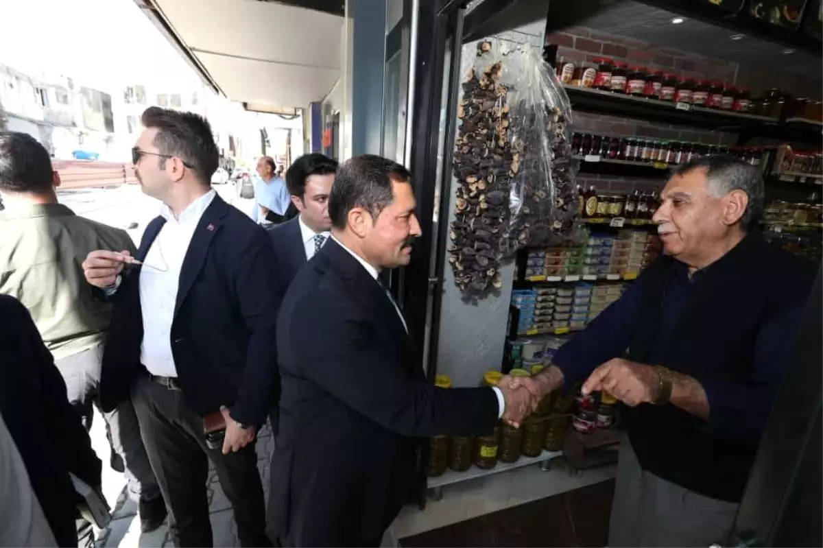 Vali Masatlı, Samandağ'da Esnaf Ziyaretinde Sıcak Anlar Yaşandı