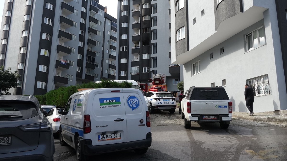 Trabzon'da Apartmanda Yangın: 1 Yaralı