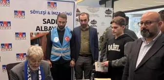 Sadık Albayrak Rize'de Söyleşi ve İmza Günü Düzenledi