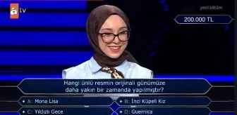 Hangi ünlü resmin orijinali günümüze daha yakın bir zamanda yapılmıştır? Mona Lisa, İnci Küpeli Kız, Yıldızlı Gece, Guernica ne zaman yapıldı?