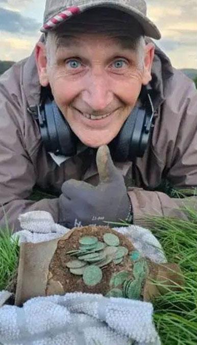 They made a historical discovery during a metal detecting trip they took as a hobby