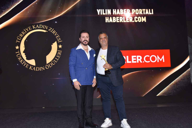 İlham Veren Kadınlar Zirvesi'nde Haberler.com'a ödül