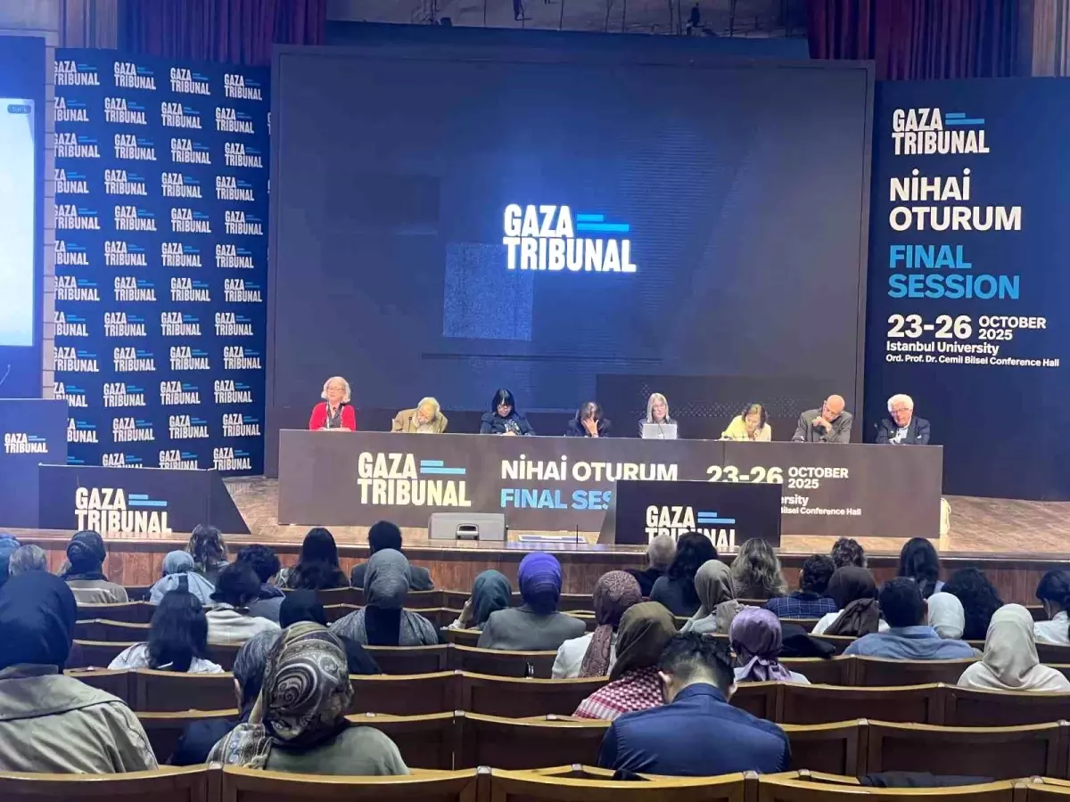 Gazze Mahkemesi'nin Final Oturumu İstanbul'da Başladı