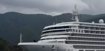 Marmaris'e Kruvaziyerle 580 Yabancı Turist Geldi