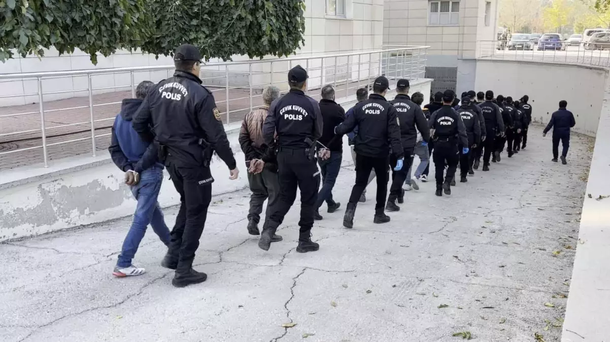 Konya'da Narkokapan Operasyonu: 446 Gözaltı, 424 Tutuklama