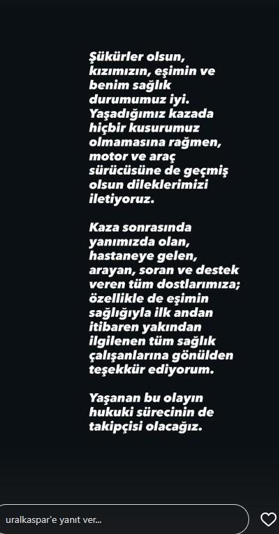 Ölümden dönen İrem Helvacıoğlu cephesinden ilk açıklama