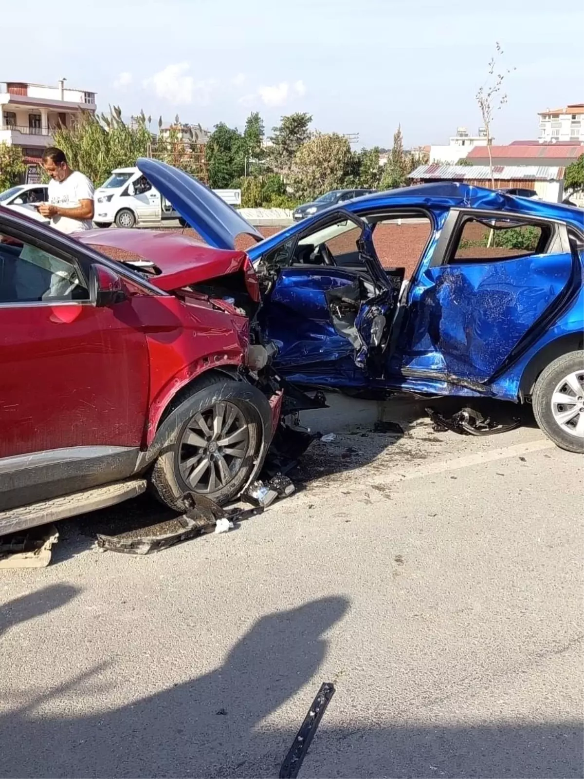 Hatay'da Trafik Kazası: 5 Yaralı