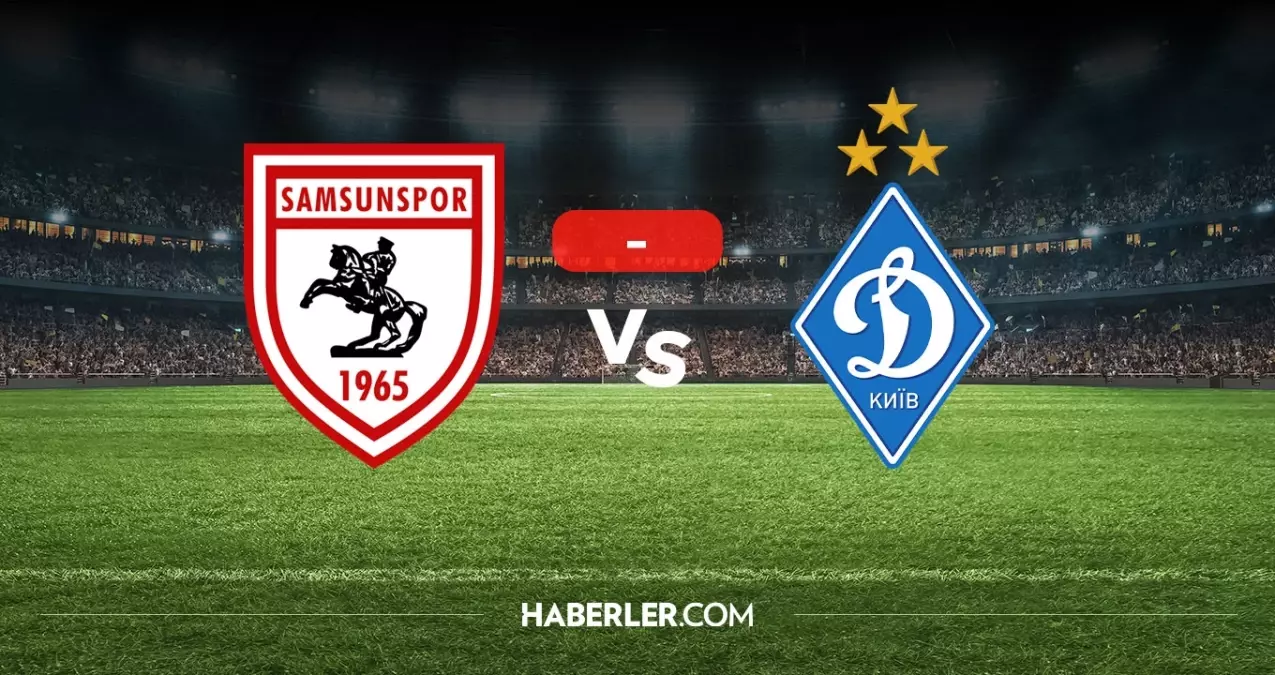 Samsunspor Dinamo Kiev maçı kaç kaç, bitti mi? MAÇ SONUCU! Samsunspor Dinamo Kiev golleri kim attı, canlı maç anlatımı!