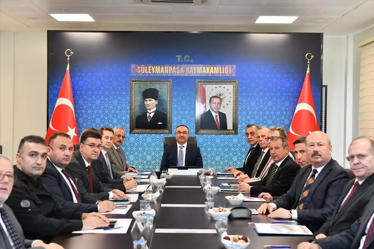 Tekirdağ'da Taşkın Yönetimi Koordinasyon Toplantısı Düzenlendi