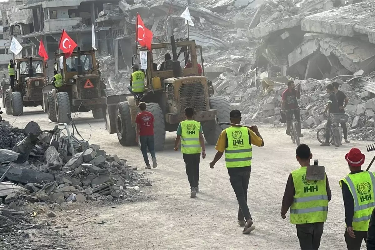 Qəzzada dalğalanan türk bayrağı Netanyahunu qəzəbləndirib