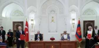 Türkiye ile Umman arasında anlaşmalar imzalandı