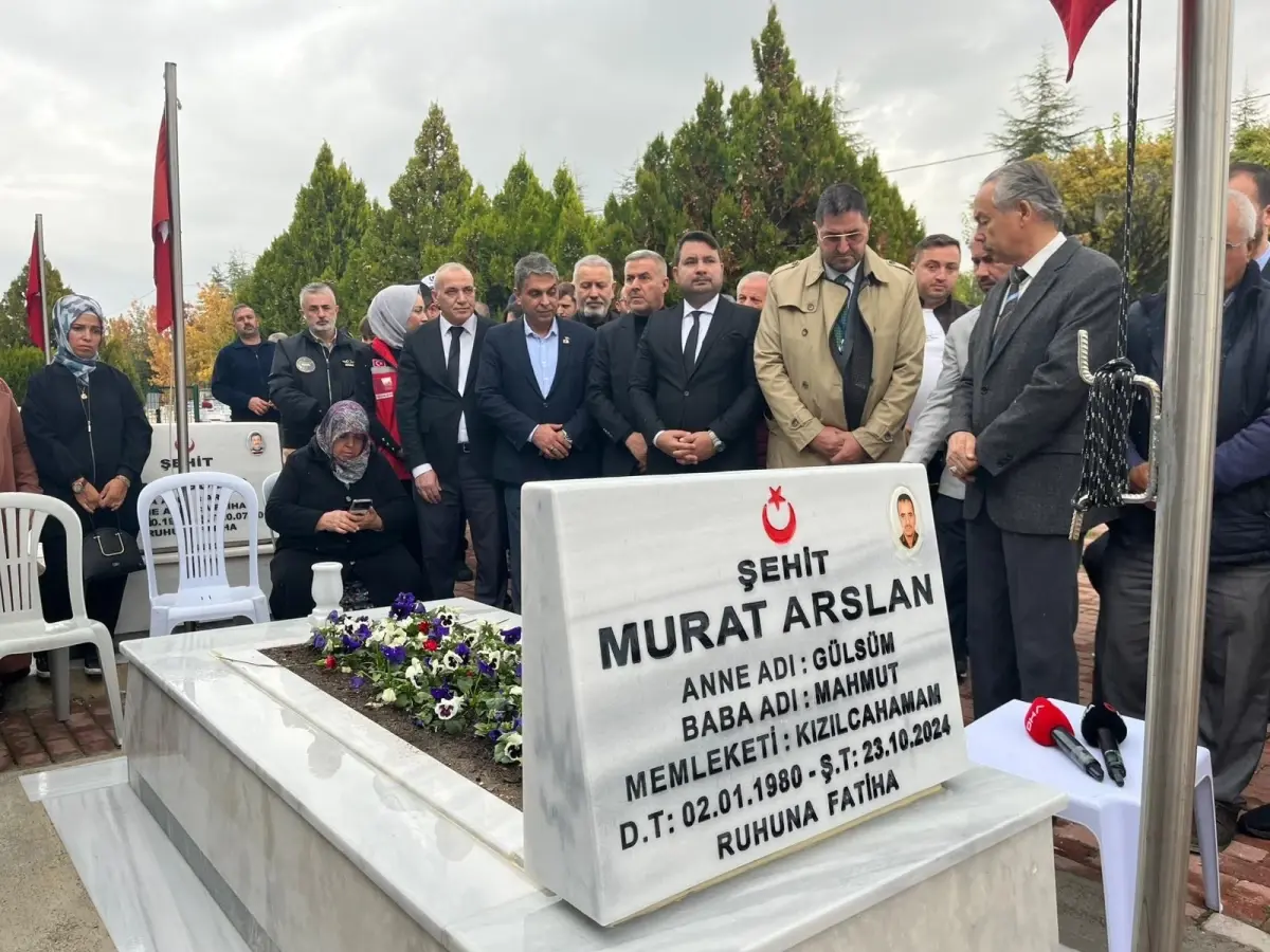 TUSAŞ'a düzenlenen terör saldırısında şehit olanlar anıldı