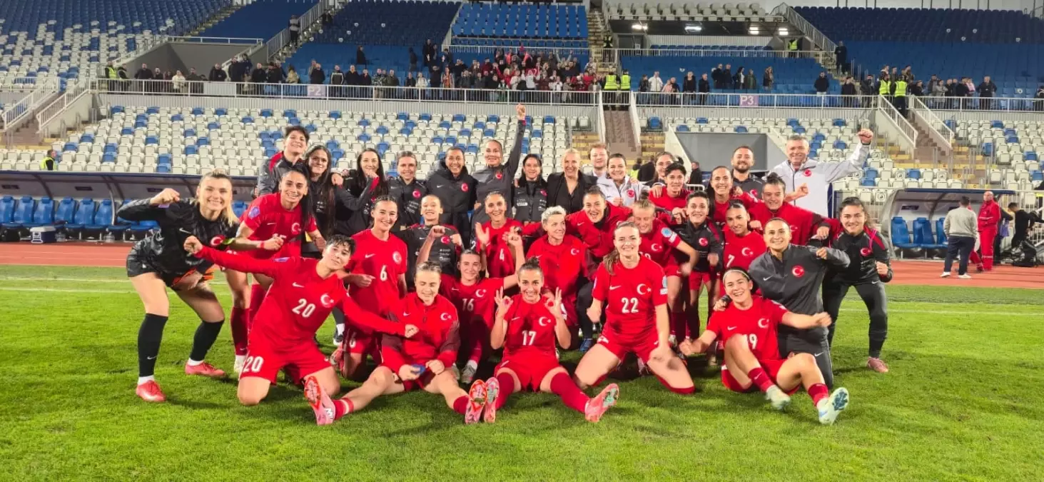 A Milli Kadın Futbol Takımı, Kosova&apos;yı 4-0 Mağlup Etti