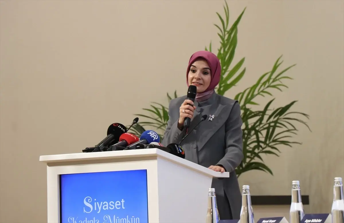 Aile ve Sosyal Hizmetler Bakanı Göktaş, Kayseri'de konuştu Açıklaması